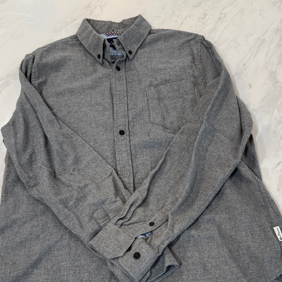 Ben Sherman Charcoal Button Down Shirt - Picture 2 of 3